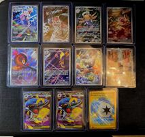 Pokémon lot de 11 cartes AR FA GOLD 🇨🇵 NM