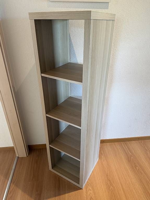 Ikea Scaffali: Ikea Kallax 4x1 chêne blanchi – Usato da Bercher venduto da Mickyfuncky 1