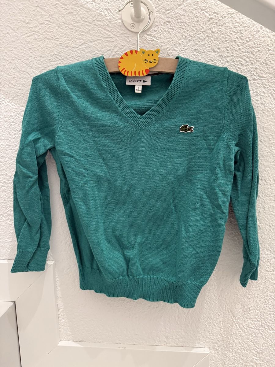 Lacoste Pullover & Sweatshirts: Lacoste Kinder Pullover, Baumwolle, Gr. 104, Top Zustand – Gebraucht aus Ebikon von InesUndElf
