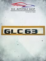 Mercedes AMG GLC63 Emblem Schriftzug Logo aus ABS Schwarz