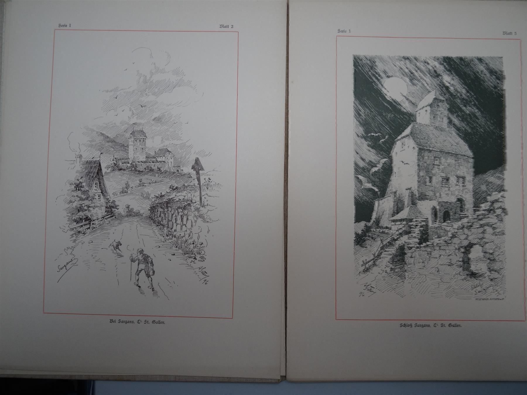 Dipinti: Schweizer Landschafts- und Architecturbilder – Usato da Lupfig venduto da JUTA09 3