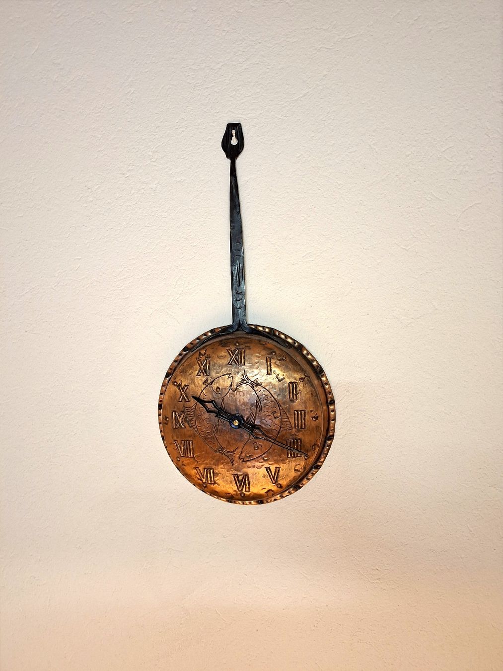 Stand- & Wanduhren: orologio da muro in rame battuto – Gebraucht aus Carona von ram_qh7v