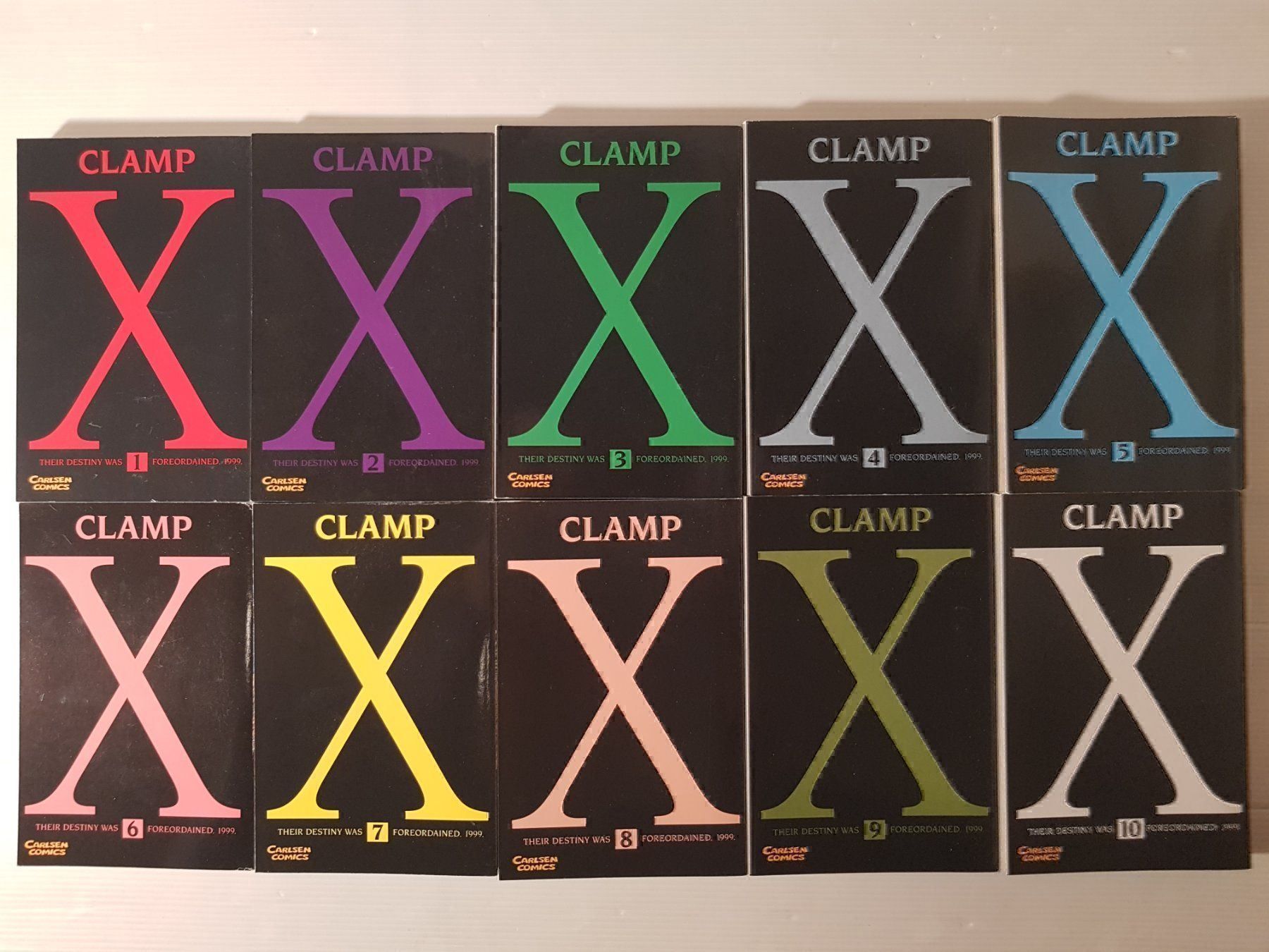 Fumetti: X Clamp 1 bis 10 Manga – Usato da Münchenstein venduto da vitalfit