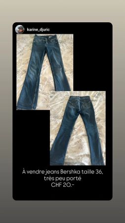 Lot de 3 jeans ado fille