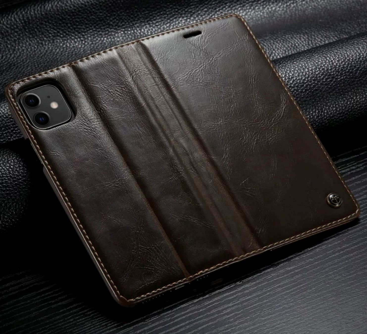 Coques & Protection écran: CaseMe iPhone 12 Pro Luxus Leder Case – Neuf avec emballage d'origine à Zürich par Store-247 1