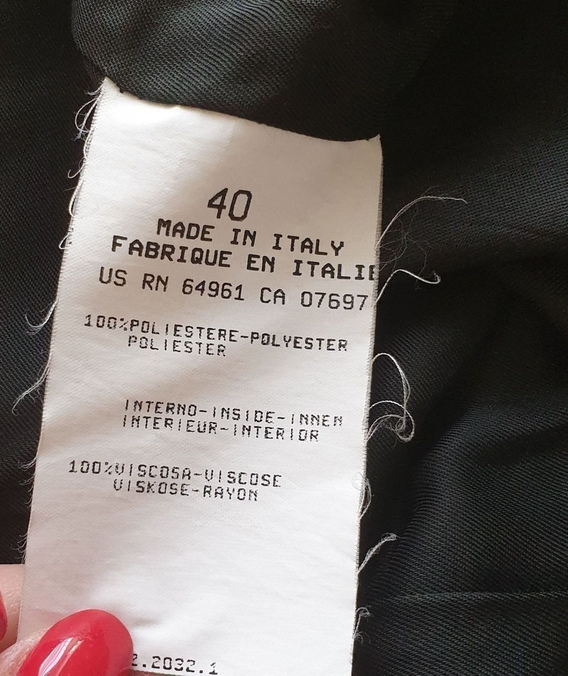 Benetton Giacche: Benetton Blazer ital. 40 ca. 34 d'grau – Nuovo (secondo la descrizione) da Füllinsdorf venduto da Sternenblick19 3