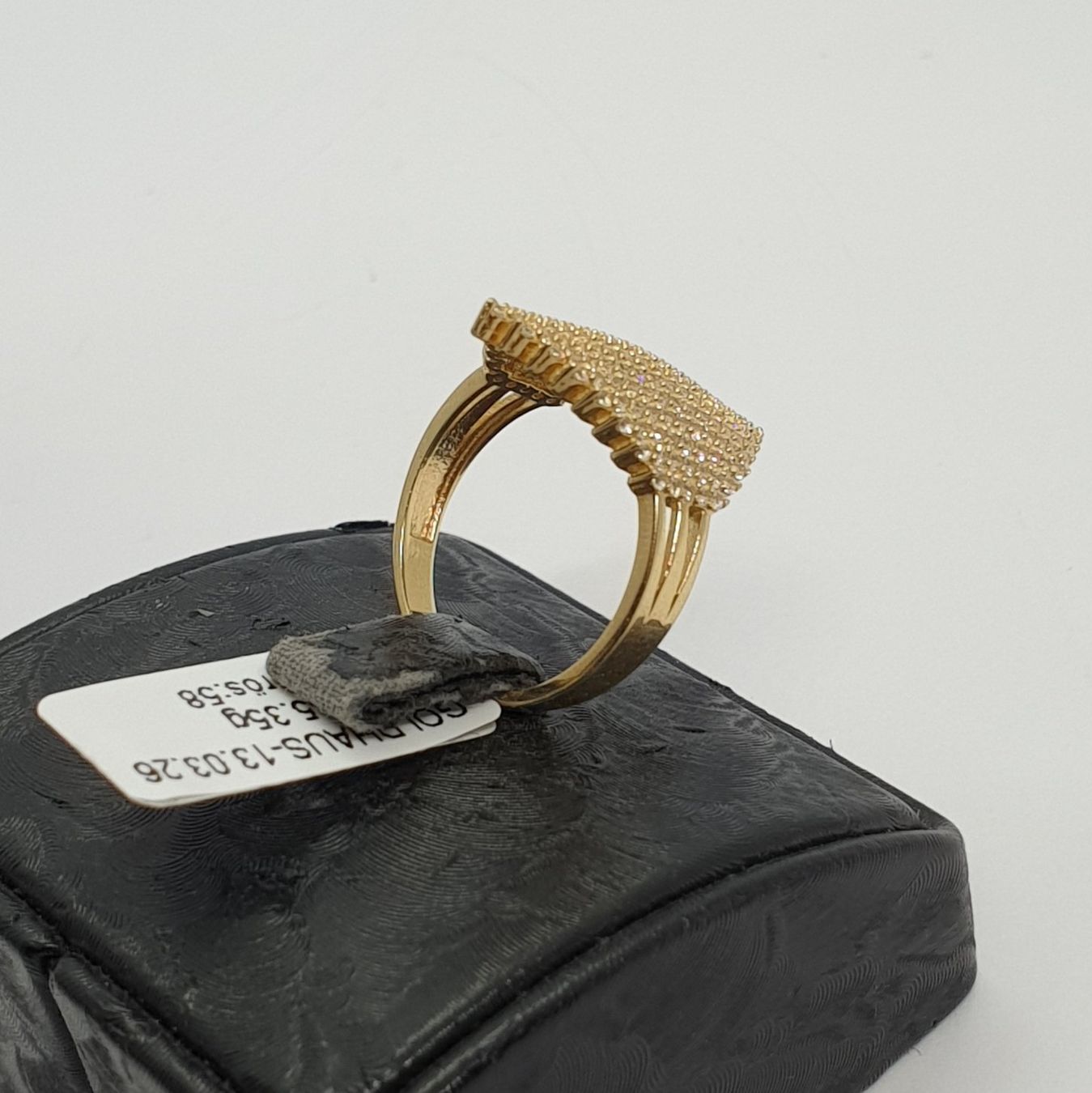 Anelli: Echt 14K Gold Ring – Usato da Luzern venduto da Goldhaus-Luzern 2