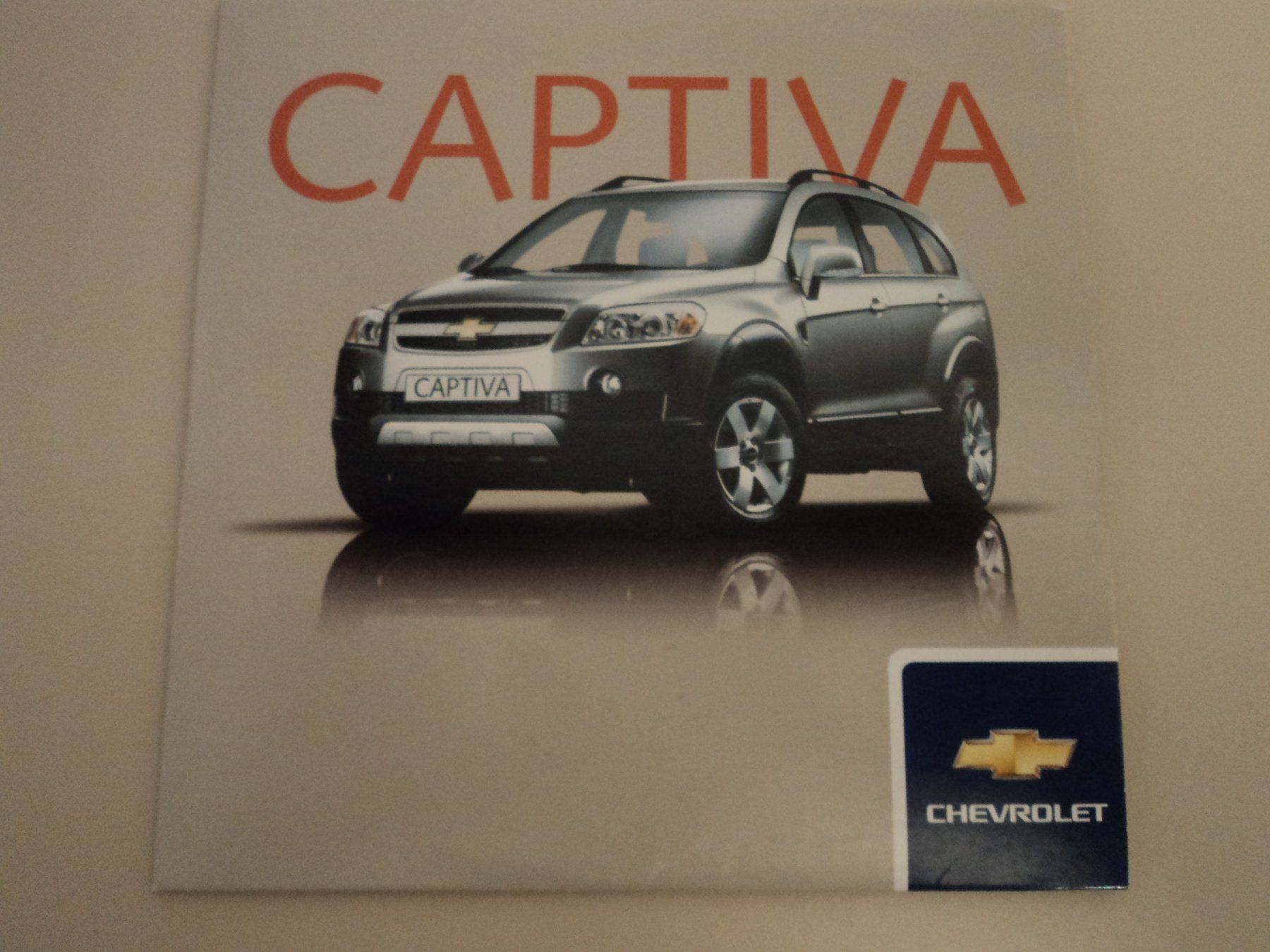 Chevrolet Documenti: Prospekt CD Chevrolet Captiva 2006 – Usato da Schwarzenburg venduto da modelCARama 1