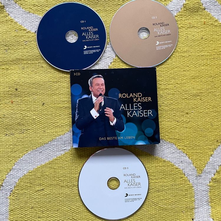ROLAND KAISER3CD DAS BESTE AM LEBEN (DIGIPACK) Kaufen auf Ricardo