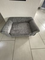 Hundesofa grau gepolstert wie neu