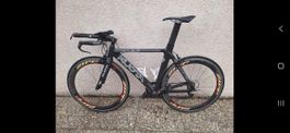 Vélo de triathlon Kuota Kalibur carbone noir bon état