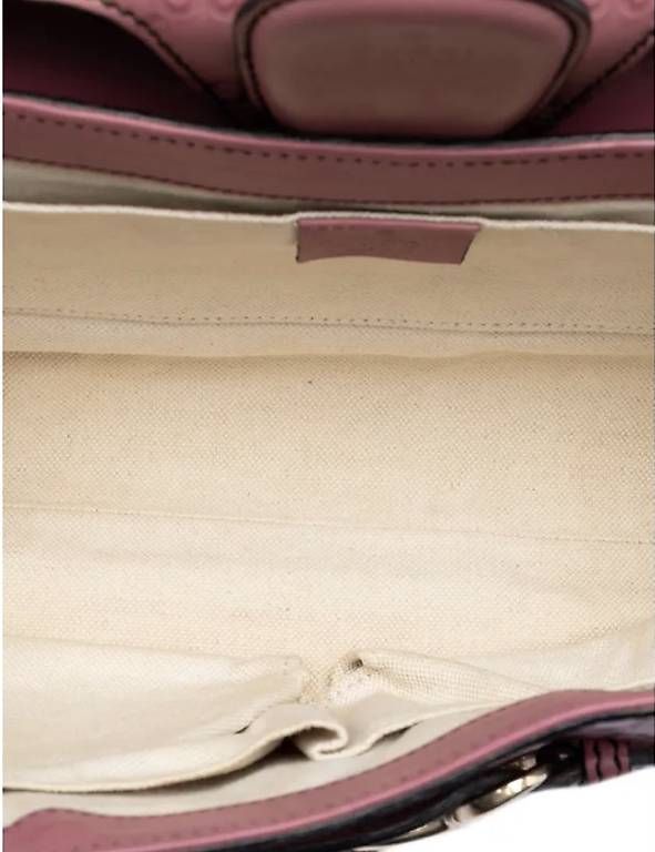 Taschen für Damen: Gucci Lederhandtasche in Rosa – Gebraucht aus Romont FR von Yohelys 3