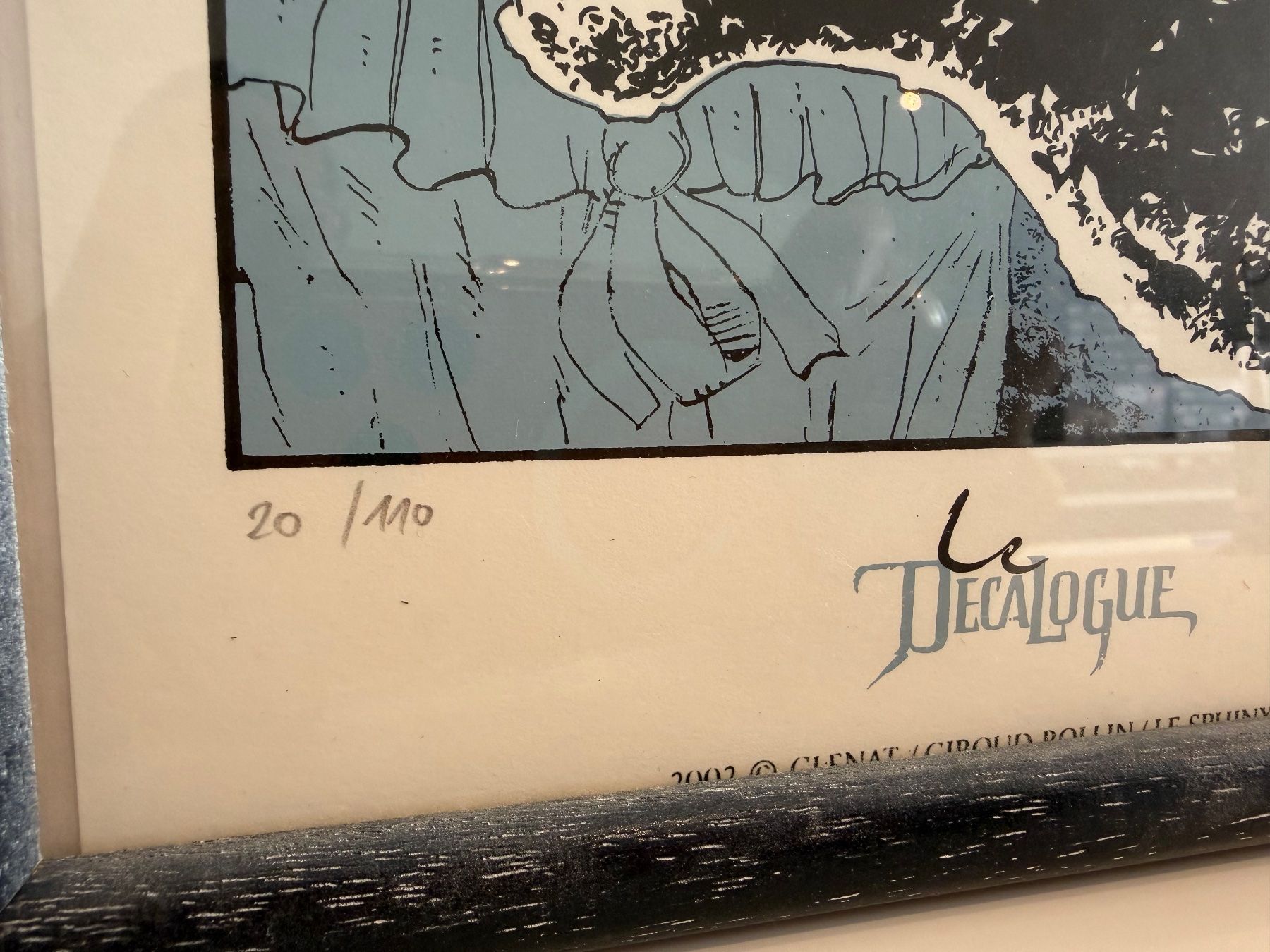 Fumetti: LE DÉCALOGUE Sérigraphie ex-libris Lucien Rollin !!! – Nuovo (secondo la descrizione) da Bernex venduto da amidala_70 1