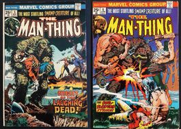 MAN THING RUN #5-6 ART MIKE PLOOG MARVEL VALUE STAMP 1974