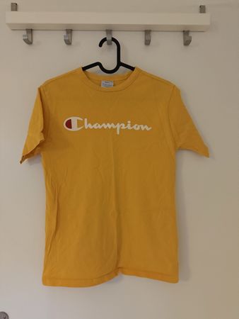 Champion T-Shirt, Size S, Yellow
