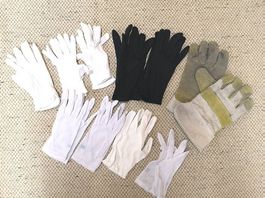 Handschuhe diverse, 10 Paare, Grösse S