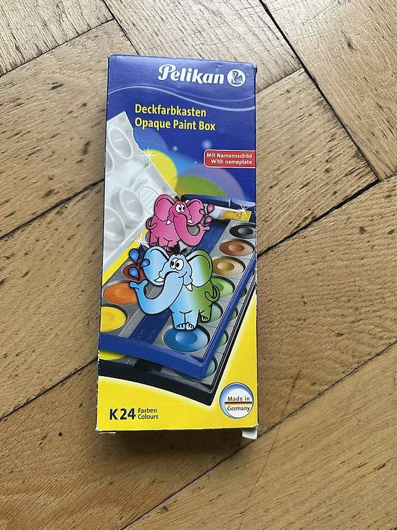 Farben: Deckfarbkasten von Pelikan NEU! – Gebraucht aus Zuerich von Tozde 1