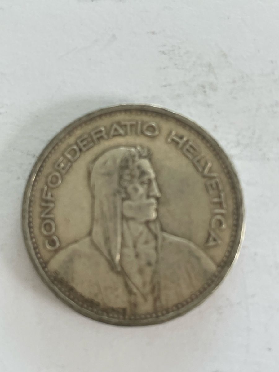 Tutti le monete: Münze 5 Franken 1933 – Usato da Richterswil venduto da Wildampfer 1