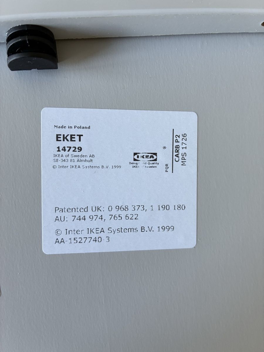 Scaffali: 2 IKEA EKET Module, hellgrau, 35 x 35 x 25 – Usato da Zürich venduto da Sylvie0011 1