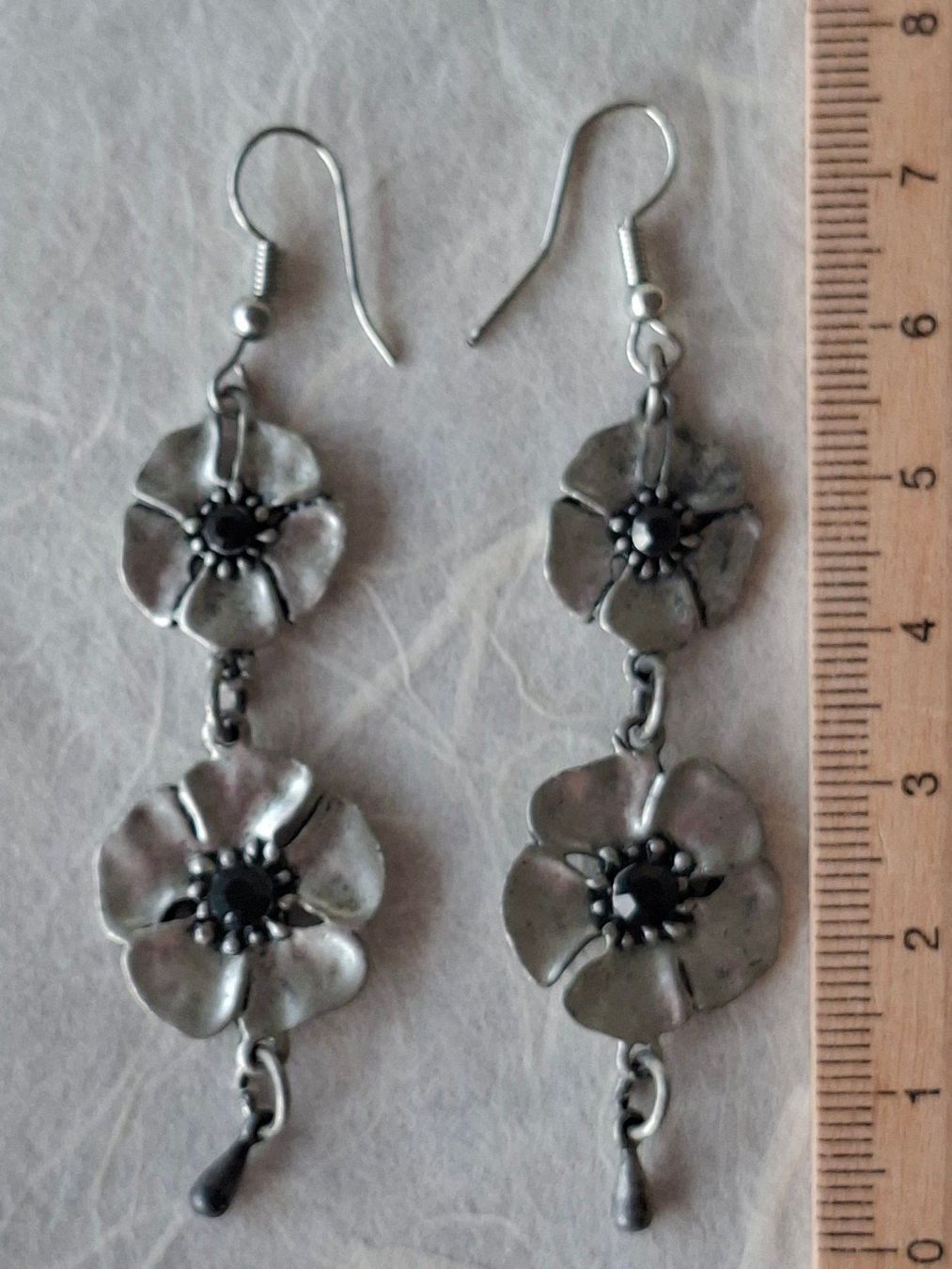 Orecchini pendenti & Orecchini a lobo: Boucles d'oreilles fleurs – Usato da Territet venduto da BIsiCO