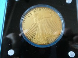Feingold-Prägung 1/200 Unze .999 - USA 1933