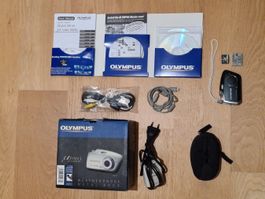 Vintage Olympus mju Mini Digital 4MP Weatherproof Metal Body