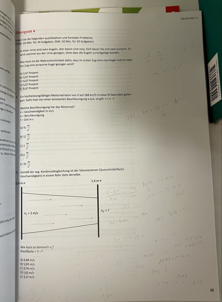 Libri: TMS/EMS Vorbereitungs-Sammlung – Usato da Basel venduto da Schmutpa 3