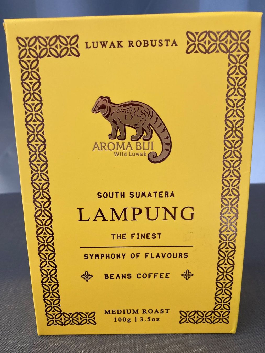 Lebensmittel & Spezialitäten: Wild Luwak Robusta Kaffee, Sumatra Lampung, 100g – Neu und originalverpackt aus Zürich von mik_h9ty