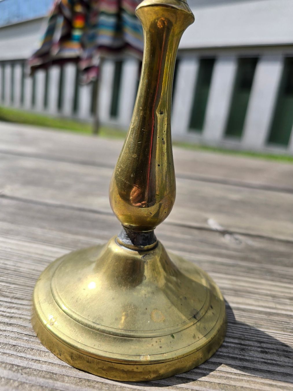 Kerzenständer: Metall: Kerzenständer, Messing, vintage No. 4 – Gebraucht aus Romanshorn von Rachacha 1