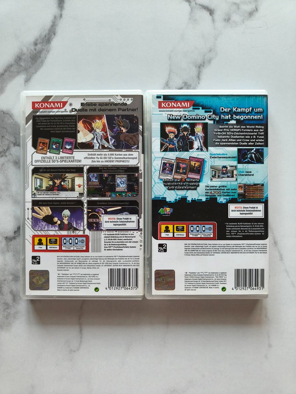 Sony Spiele: Yugioh Tag Force 4 und 5, PSP – Gebraucht aus Zürich von TheGameBow 1