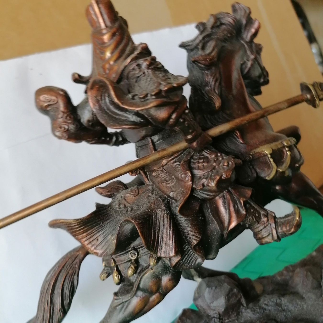 Statuette: Guerriero Mongolo in bronzo – Usato da Mendrisio venduto da Accamuta 5