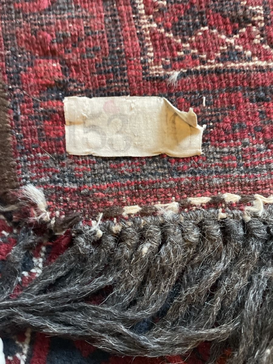 Tappeti: Tappeto orientale rosso e nero, – Usato da Bellinzona venduto da remarema 3