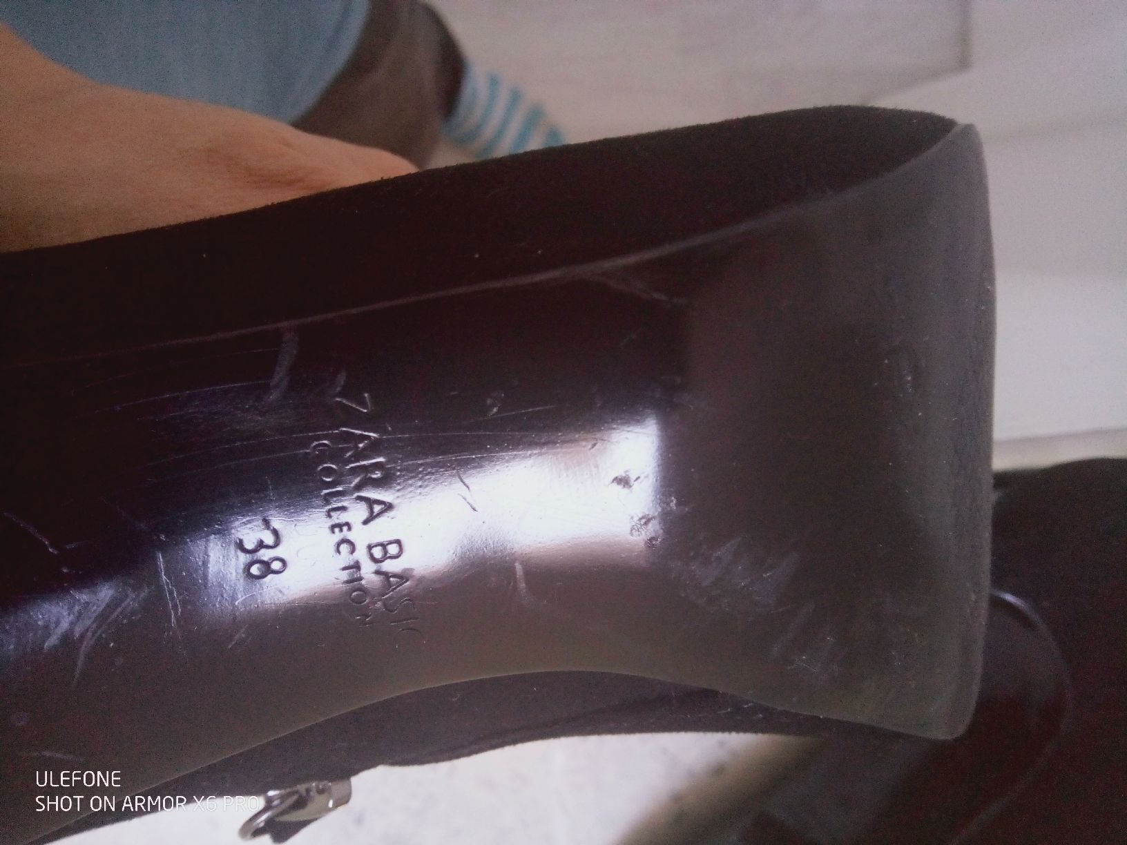 Zara Scarpe da donna: Zara Stiefel, Schwarz, Grösse 38 – Usato da Volketswil venduto da Car1 3