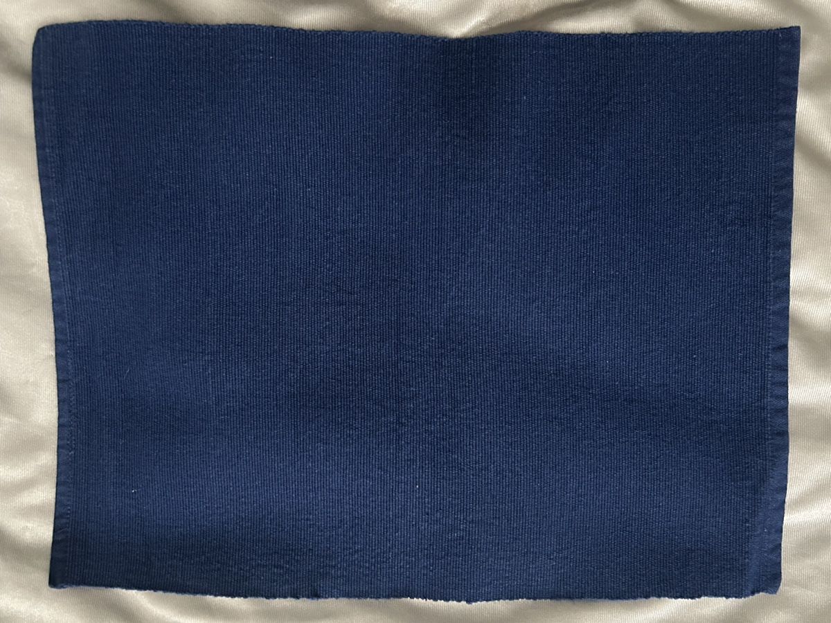 Tischset: 6 Tischset 100% Baumwolle blau  – Gebraucht aus Winterthur von stella67 1