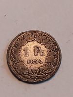 1 Franken Silbermünze Jg.1894
