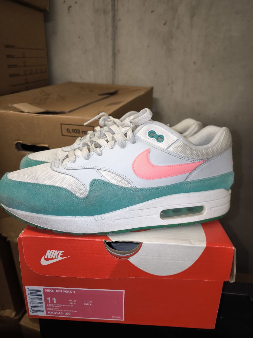 Scarpe da uomo: Nike Air Max 1 Watermelon – Usato da Zürich venduto da l.to 2