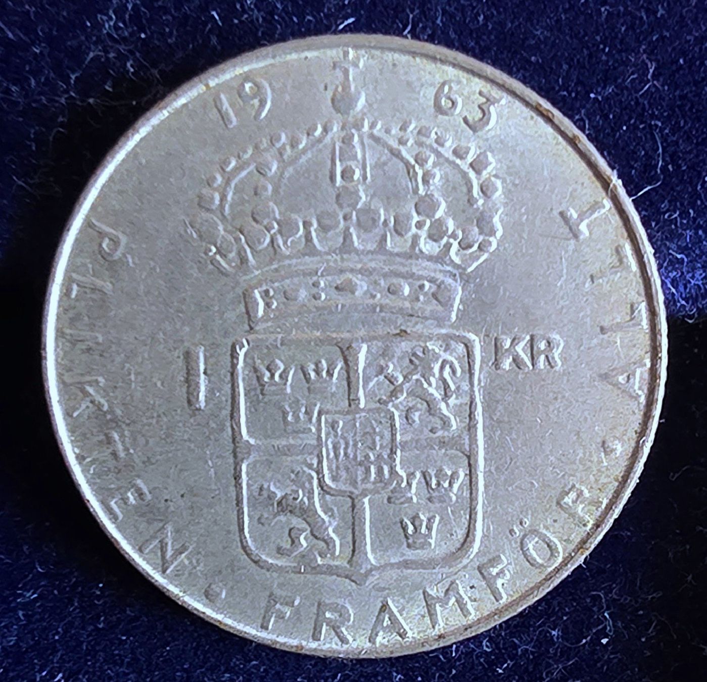 Alle Münzen: SWEDEN 1 KRONA 1963 SILBER – Gebraucht aus winterthur von CoinPassion 1