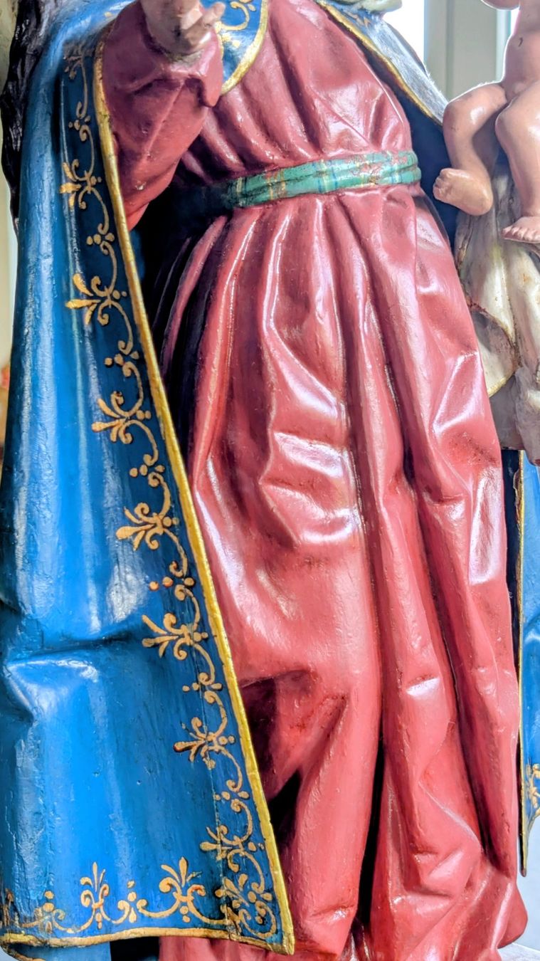 Sculptures & Statues: Statue der Madonna mit Kind – D'occasion à Binningen par LukasRicardo 4