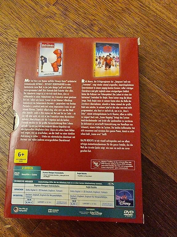 Tutti i DVDs: DVD Bundle 'Baymax' und 'Ralph reichts' – Usato da Eglisau venduto da nadjastegemann 2
