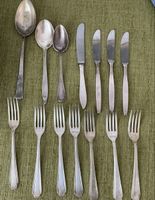 Besteckset 14-teilig gemischt versilbert