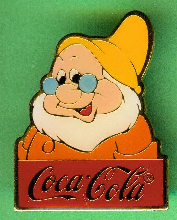Disney Placchette & Badge: Disney   DOC   Coca Cola – Usato da Winterthur venduto da Sammleroase