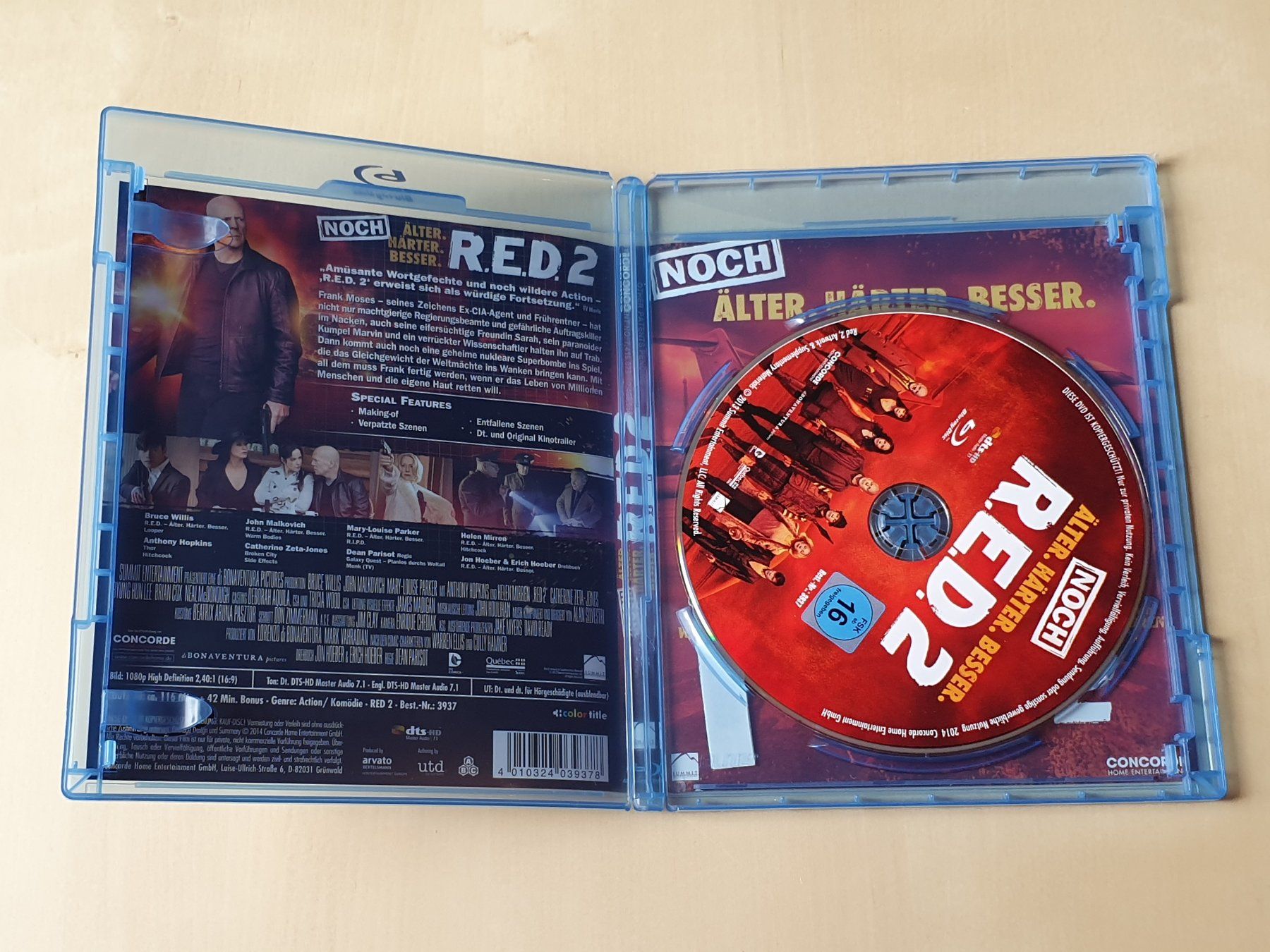 Tous les DVDs: RED 2 – D'occasion à Stansstad par collectorsshop 2