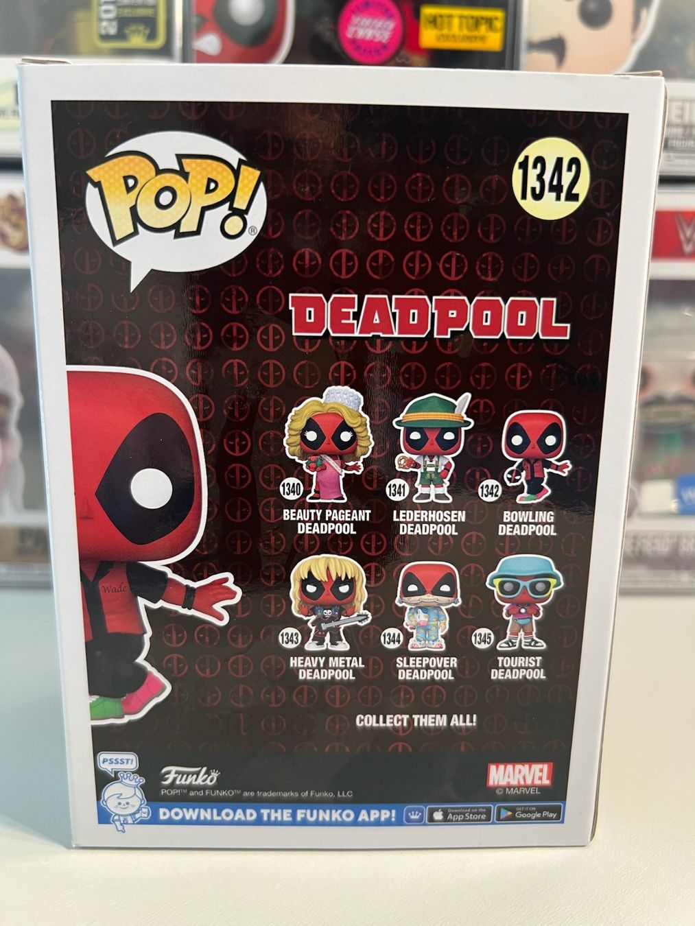 Funko Statuette: Funko POP! Deadpool Parody Bowling Deadpool – Nuovo e nell'imballaggio originale da Le Mouret venduto da perfectbijou 2