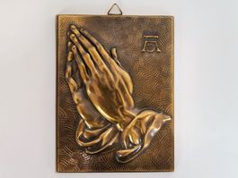Albert Dürer Bronze Relief Betende Hände