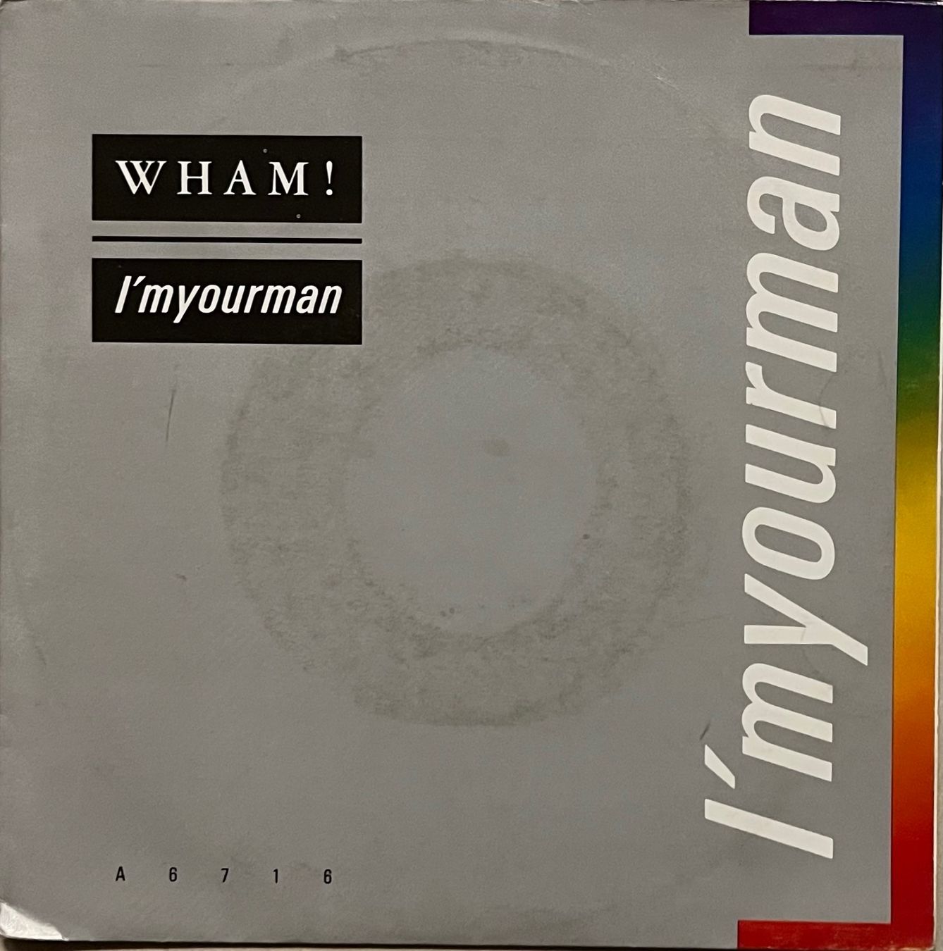 Schallplatten: WHAM! - I'M YOUR MAN – Gebraucht aus Bussigny von vinyl-pas-cher