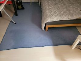 Soft Blue Carpet - Cozy and Stylish Home Addition
