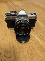 Canon AE-1 analog Kamera mit 50mm Objektiv, Top Zustand
