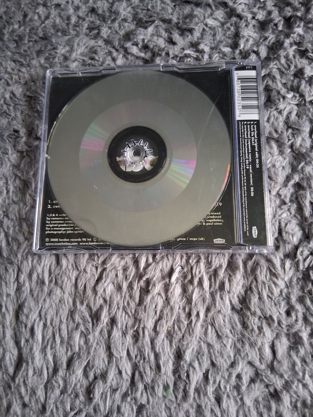 CD: SUGABABES     OVERLOAD     CD SINGLE – Usato da Wetzikon ZH venduto da Ramones01 1