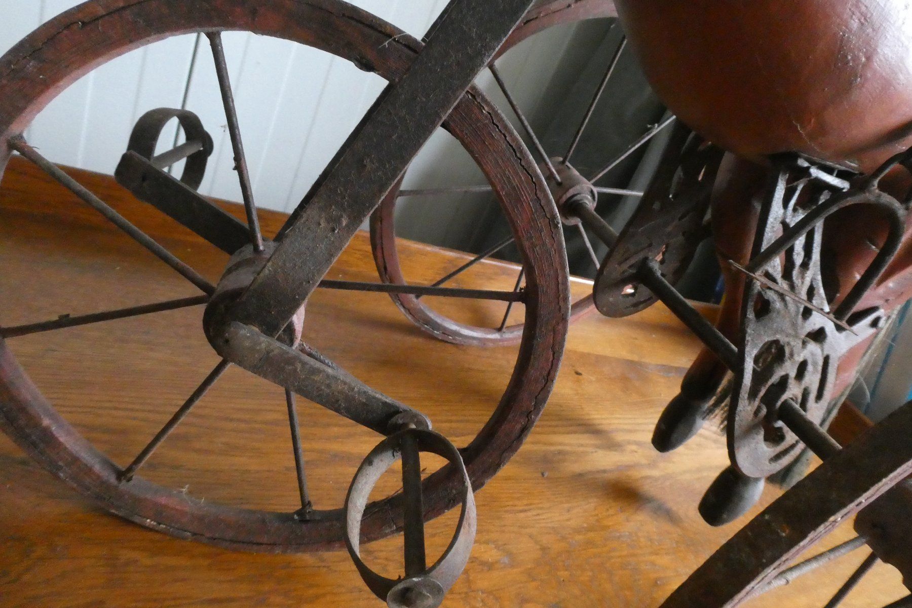 Veicoli per bambini: Cheval Tricycle ancien – Usato da Fontaines NE venduto da monloisir 4