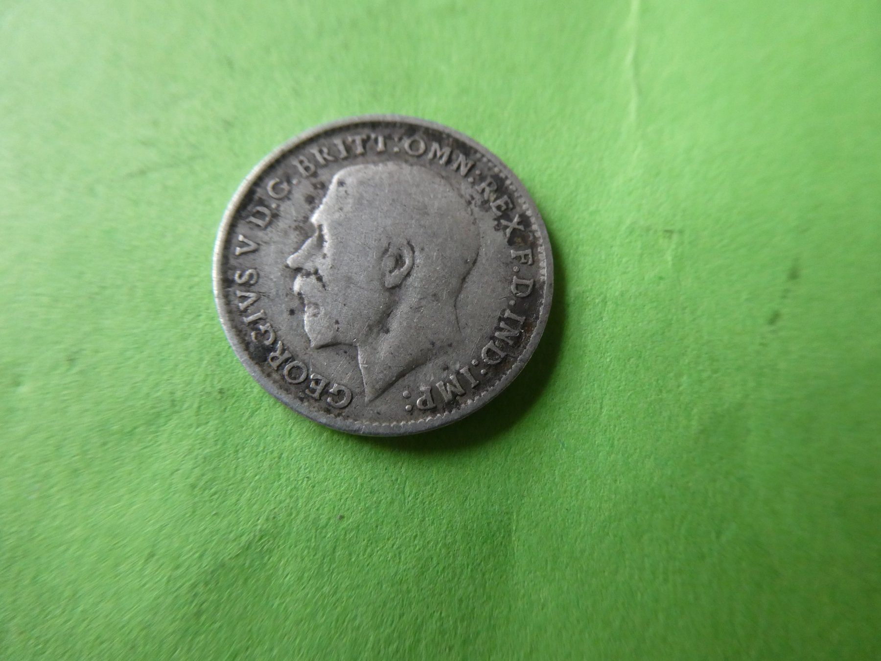 Tutti le monete: Grossbritannien 1917, 3 Pence   Silber – Usato da Hinterforst venduto da Rohusri 1